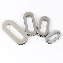 4Pcs Deepeel 18/25/32/38mm Metal Eyelets Screw Buckle Oval Grommet Hook for Bags Strap Shoes Clasp Luggage Hardware Accessories