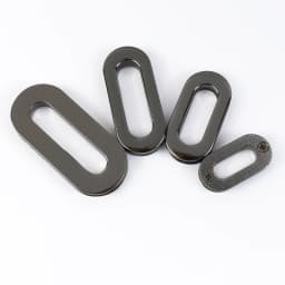 4Pcs Deepeel 18/25/32/38mm Metal Eyelets Screw Buckle Oval Grommet Hook for Bags Strap Shoes Clasp Luggage Hardware Accessories