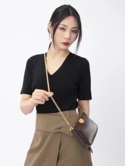 CRAZYSMITH Metal Bag Chain Transformation Bag Strap Replacement Underarm Crossbody Shoulder Handbag Extension Chains Accessories