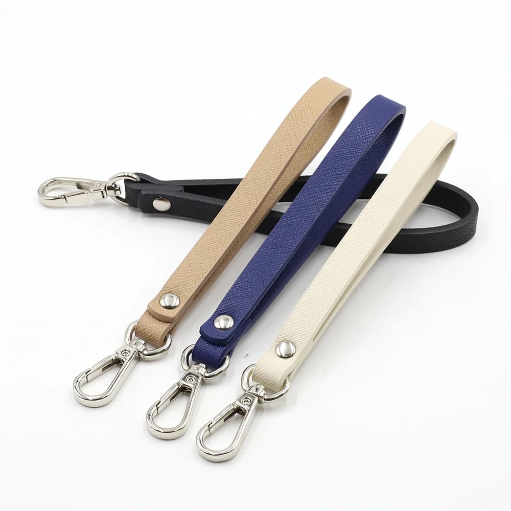 Cross Pattern Leather Portable Handbag Strap Bag Replacement Wrist Strap Wallet Bag Belt Handbag Handle Bag Parts Accessories