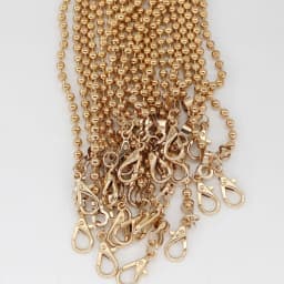Kissdiy 10pcs 120CM/ 47" Long Ball Metal Chain For Purses Bag DIY, Antique Brass Bronze ,Hight Quality Purse Accessory