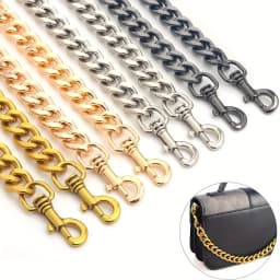Thick Purse Chain Replacement Women Bag Handles Shoulder Strap DIY Bag Part Accessories Purse Extender Chain