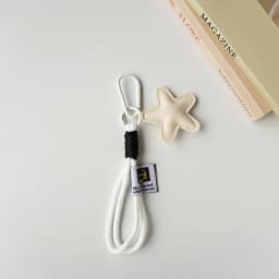 Cute Balloon Dog Pendant Keychain Woven Rope Design Bag Charm Heart Shape Hanging Piece Chic Accessories Gift