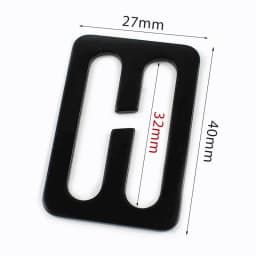 5/10Pcs 20-50mm Stainless Steel Silder Buckle for Bag Strap Backpack Buckles Adjuster Clasp Webbing Belt Loops DIY Accessories