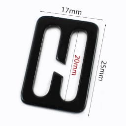 5/10Pcs 20-50mm Stainless Steel Silder Buckle for Bag Strap Backpack Buckles Adjuster Clasp Webbing Belt Loops DIY Accessories