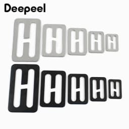 5/10Pcs 20-50mm Stainless Steel Silder Buckle for Bag Strap Backpack Buckles Adjuster Clasp Webbing Belt Loops DIY Accessories