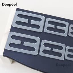 5/10Pcs 20-50mm Stainless Steel Silder Buckle for Bag Strap Backpack Buckles Adjuster Clasp Webbing Belt Loops DIY Accessories