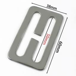 5/10Pcs 20-50mm Stainless Steel Silder Buckle for Bag Strap Backpack Buckles Adjuster Clasp Webbing Belt Loops DIY Accessories