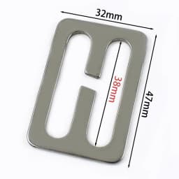 5/10Pcs 20-50mm Stainless Steel Silder Buckle for Bag Strap Backpack Buckles Adjuster Clasp Webbing Belt Loops DIY Accessories