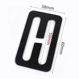 5/10Pcs 20-50mm Stainless Steel Silder Buckle for Bag Strap Backpack Buckles Adjuster Clasp Webbing Belt Loops DIY Accessories