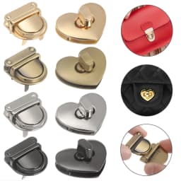 1Pcs Metal Durable Clasp Turn Lock Twist Lock for DIY/Repair Handbag Purse Luggage Hardware Closure Bag Parts Accessorie