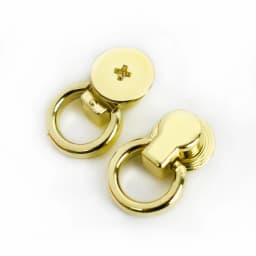 10/20Pc Deepeel 8x17mm Bag Side Clip Clasp Metal Ring Buckle Swivel Rivet Screw Handbag End Decoration Button Nail DIY Accessory