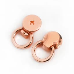 10/20Pc Deepeel 8x17mm Bag Side Clip Clasp Metal Ring Buckle Swivel Rivet Screw Handbag End Decoration Button Nail DIY Accessory