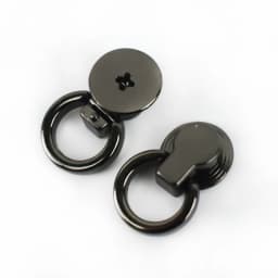 10/20Pc Deepeel 8x17mm Bag Side Clip Clasp Metal Ring Buckle Swivel Rivet Screw Handbag End Decoration Button Nail DIY Accessory