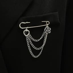 Adjustable Personality Bag Pendant Detachable Tassel Trouser Decorative Brooch Button Tightener Fixed Clothes Pin Waist Buckle