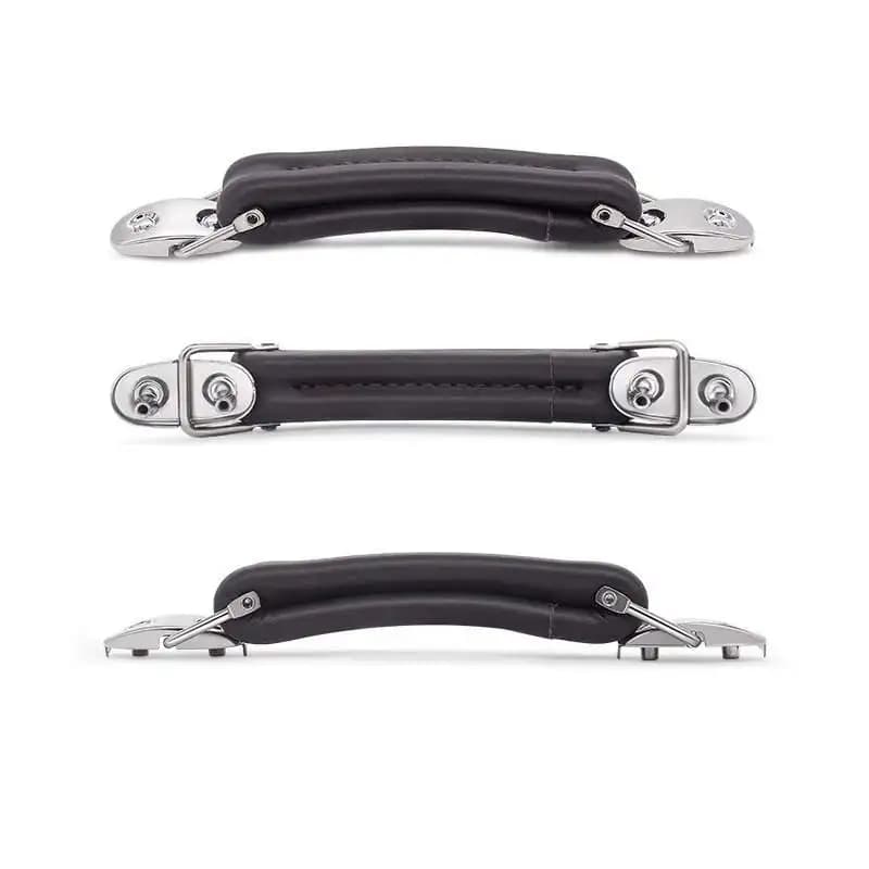 Luggage Handles for Rimowa Classic Leather Handle Replacement Aluminum Suitcase Accessories Metal Button Fixed Repair