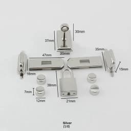 1/5/15Sets Gold/Silver Zinc alloy A set Metal Lock Rectangle Eyelets Plate For Handbags Bag Hook Clasps Rivet Accessories