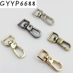 10-50-100pcs DIY hand leather bags hardware accessories hook deduction key chain dog buckle Leash Swivel Hook Buckle Trigger