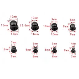 10-120Pcs 4/5/6/7/8/9/10MM Round Knob Rivets Metal Monk Head Screws Studs Alloy Nail Buckle Tack Cloth Button Bag Leather Crafts