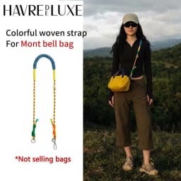 Outdoor Multicolor Rope Braided Bag Strap Handbag Modification Crossbody Strap Detachable Bag Shoulder Belt Strap Replacement