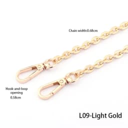 Metal Chain Strap for Bags DIY Handles Crossbody Accessories for Handbag Luxury Brand Detachable Replacement Purse Chain Strap