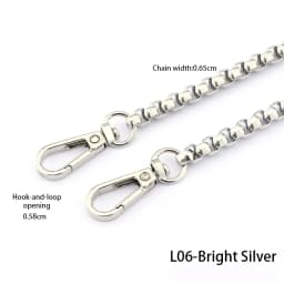 Metal Chain Strap for Bags DIY Handles Crossbody Accessories for Handbag Luxury Brand Detachable Replacement Purse Chain Strap