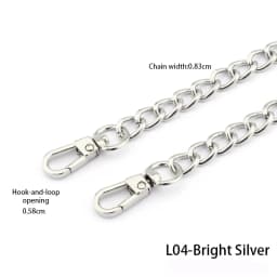 Metal Chain Strap for Bags DIY Handles Crossbody Accessories for Handbag Luxury Brand Detachable Replacement Purse Chain Strap