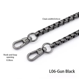 Metal Chain Strap for Bags DIY Handles Crossbody Accessories for Handbag Luxury Brand Detachable Replacement Purse Chain Strap