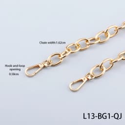 Metal Chain Strap for Bags DIY Handles Crossbody Accessories for Handbag Luxury Brand Detachable Replacement Purse Chain Strap