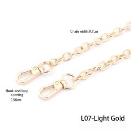 Metal Chain Strap for Bags DIY Handles Crossbody Accessories for Handbag Luxury Brand Detachable Replacement Purse Chain Strap