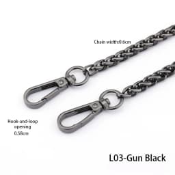 Metal Chain Strap for Bags DIY Handles Crossbody Accessories for Handbag Luxury Brand Detachable Replacement Purse Chain Strap
