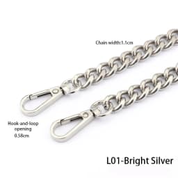 Metal Chain Strap for Bags DIY Handles Crossbody Accessories for Handbag Luxury Brand Detachable Replacement Purse Chain Strap