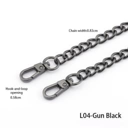 Metal Chain Strap for Bags DIY Handles Crossbody Accessories for Handbag Luxury Brand Detachable Replacement Purse Chain Strap