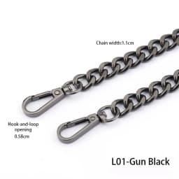 Metal Chain Strap for Bags DIY Handles Crossbody Accessories for Handbag Luxury Brand Detachable Replacement Purse Chain Strap