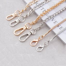 Metal Chain Strap for Bags DIY Handles Crossbody Accessories for Handbag Luxury Brand Detachable Replacement Purse Chain Strap