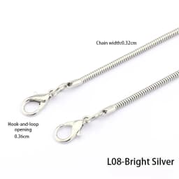 Metal Chain Strap for Bags DIY Handles Crossbody Accessories for Handbag Luxury Brand Detachable Replacement Purse Chain Strap