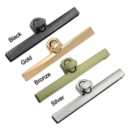 New Meatl Purse Clasp Bag Kiss Clasp Lock for DIY Craft Handbag Making Part Wallet Hardware Shoulder Bag Buckles Accessories