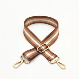 Shoulder Bag Strap Widening Adjustable Colourful Stripe Pattern Women Crossbody DIY Thickening Fashion Nylon New Bag Belt Strap