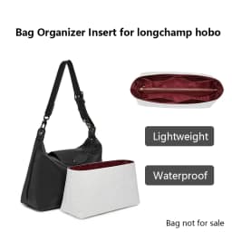 Waterproof Bag Insert For Longchamp Hobo,lightweight Bag Organizer Insert Storage,Bag Support Bag Replacement Accessories