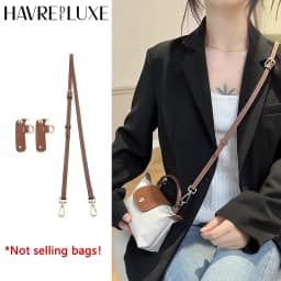 Bag Strap For Longchamp Mini Bag Leather Replacement Crossbody Shoulder Strap Without Punching Modification Bag Accessories