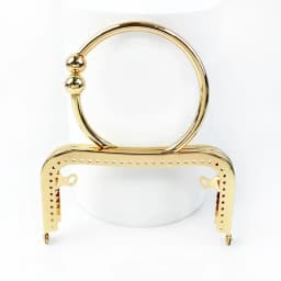 1/2/3Pcs Deepeel 12.5cm Metal Bag Handles Round Purse Frame Kiss Clasp Handbag Wallet Sewing Brackets Making Bags Accessories