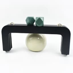 1Pc 20cm Purse Frame Lock Wooden Handle Women Wallet Handbag Frames Clip Wood Closure Brackets Black Handles DIY Bag Accessories