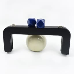 1Pc 20cm Purse Frame Lock Wooden Handle Women Wallet Handbag Frames Clip Wood Closure Brackets Black Handles DIY Bag Accessories