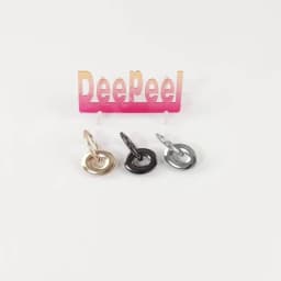 5/10Pcs Deepeel 25*32mm Metal Eyelet Buckles Bag Side Clip Clasp Handle O&D Ring Buckle Luggage Handbag DIY Hardware Accessories