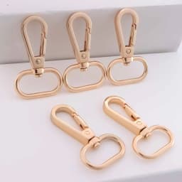 5pcs Metal Swivel Snap Clasps Buckles Lobster Clasp Swivel Trigger Clips Snap Hook Bag Strap Buckle DIY Sewing Accessories