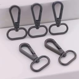 5pcs Metal Swivel Snap Clasps Buckles Lobster Clasp Swivel Trigger Clips Snap Hook Bag Strap Buckle DIY Sewing Accessories