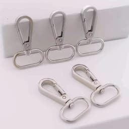 5pcs Metal Swivel Snap Clasps Buckles Lobster Clasp Swivel Trigger Clips Snap Hook Bag Strap Buckle DIY Sewing Accessories