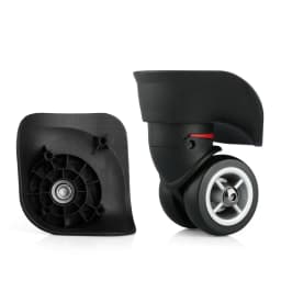 Afashion Universal Wheel Luggage Accessories Aircraft Carryon Suitcase Plane Silent Wheel Bag Shock Absorption Wheel Replacemen