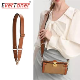 EverToner Leather For Women Handbag Adjustable Shoulder Strap Crossbody Bag Handbag Strap Replacement Bag Accessories
