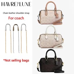 Replacement Crossbody Strap Chain Accessories Compatible With Rowan18 Handbag Shoulder Strap for Coach Boston Purse For Rowan18